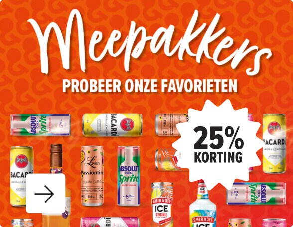 meepakkers met korting! 